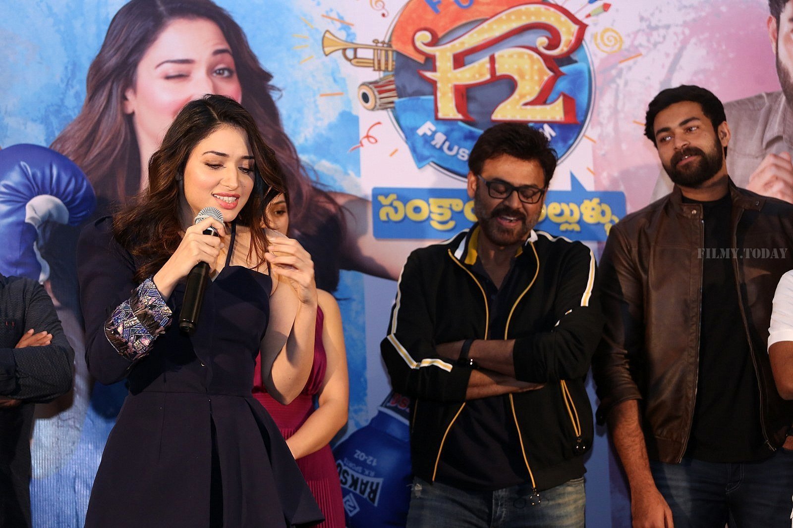 F2 Telugu Film Trailer Launch Photos | Picture 1620362