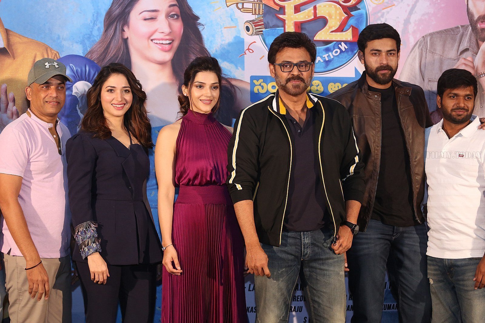 F2 Telugu Film Trailer Launch Photos | Picture 1620372